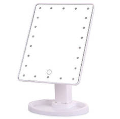 Дзеркальце з підсвіткою для макіяжу Led mirror біле 130464
