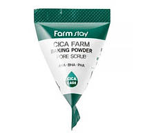Скраб із содою та центелою Farmstay Cica Farm Baking Powder Pore Scrub 7 г