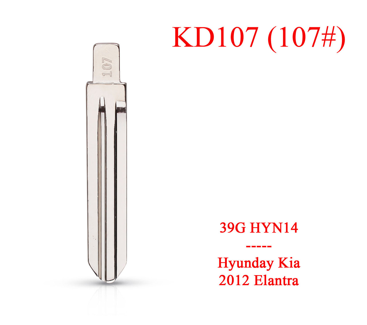 Keydiy жало № 107 (39G HYN14 107#) KIA Hyundai 2012 Elantra