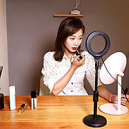 12 см Кільцеве світло (4W) Puluz PU421B Ring Light, фото 5