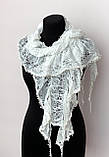 Жіночий шарф Мереживний Шарм, фото 3