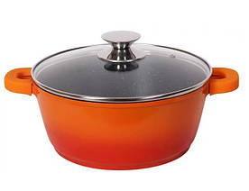 Каструля 24 см Bohman BH-7324-MRB-OR