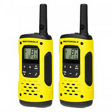 Рація Motorola Talkabout T92 H2O (0,5W, PMR446, 446 MHz, до 10 км, 16 каналів, АКБ), жовта