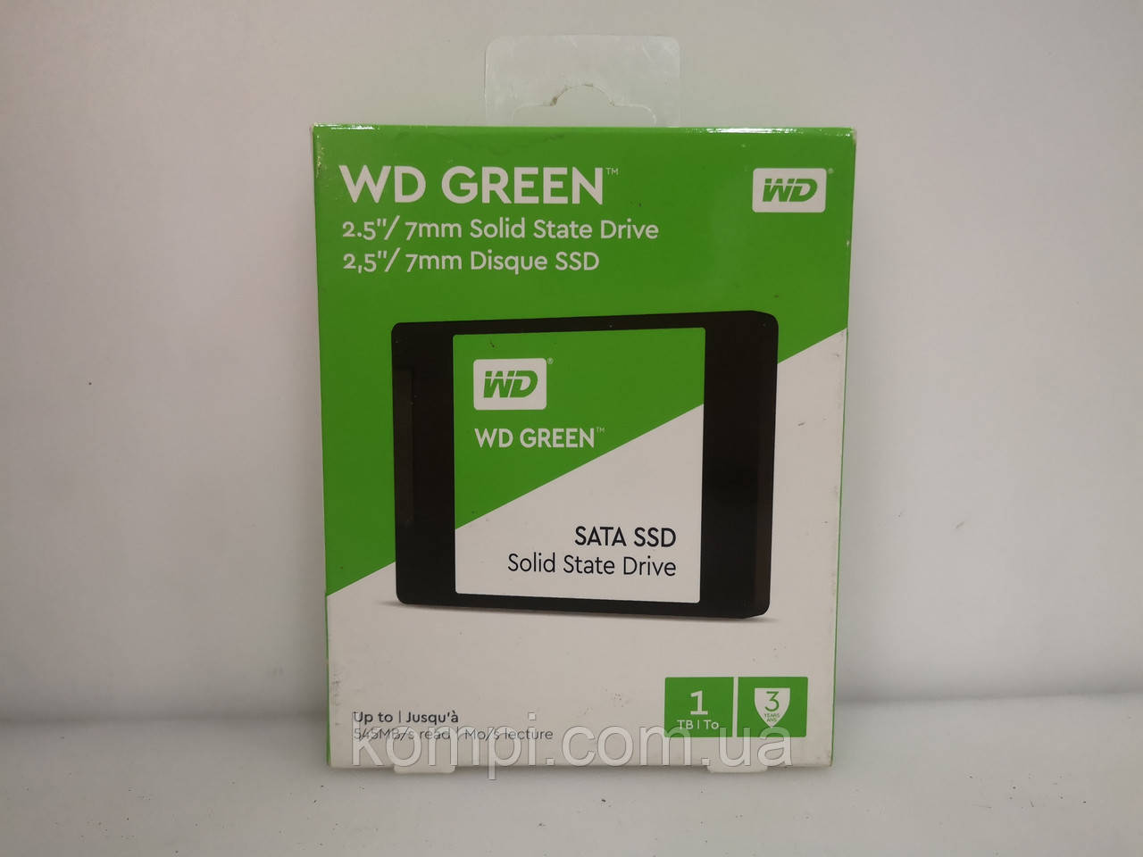 Диск SSD Western Digital Green 2.5" 1TB WD (WDS100T2G0A), фото 1
