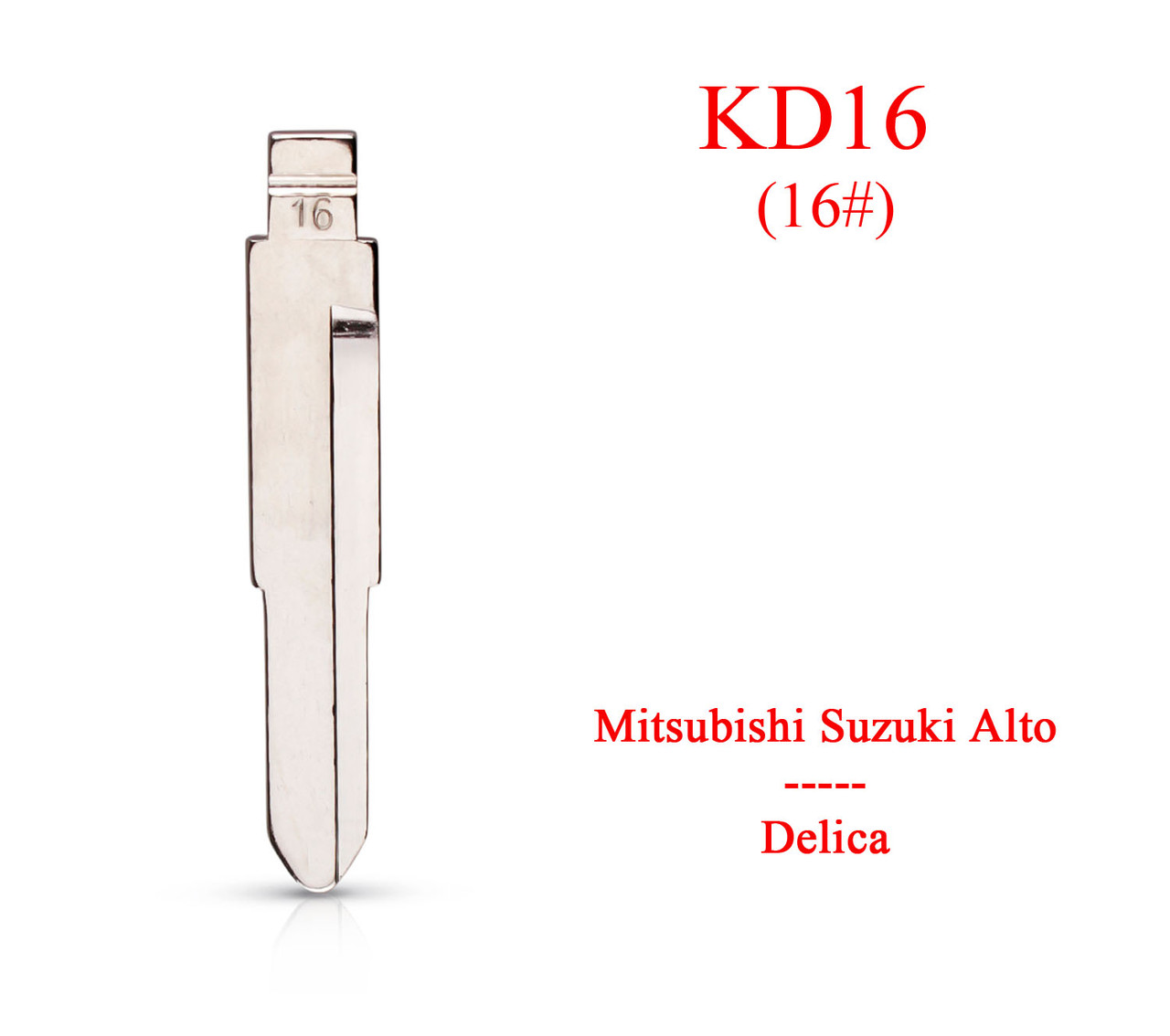 Keydiy жало KD No 16 (16#) Mitsubishi Delica Suzuki Alto лезо, фото 1