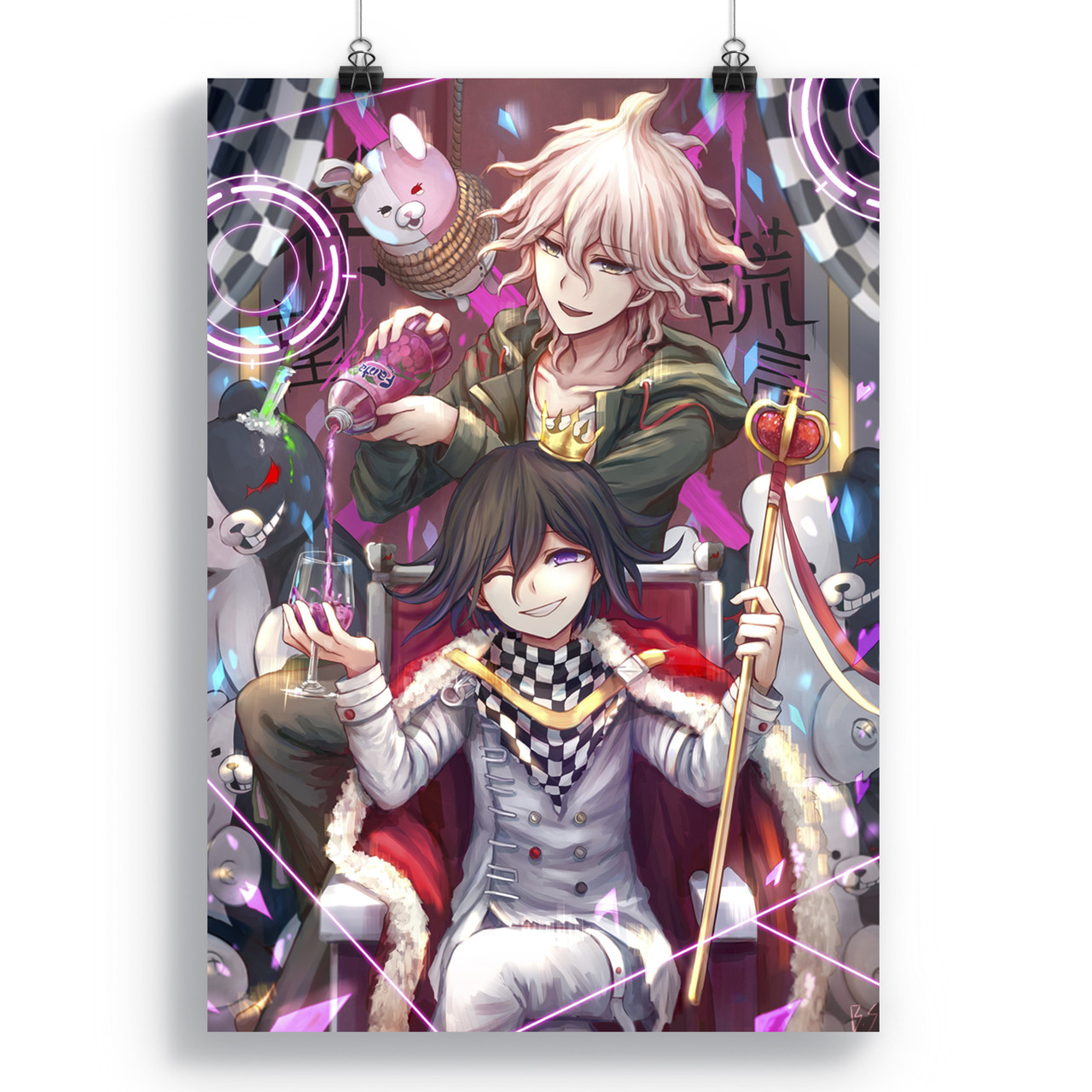 Плакат Данганронпа. Школа розпачу | Danganronpa 37