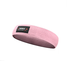 Фітнес- пояс AOLIKES тазостегновий круг XL (периметр 84 см) рожевий 01317