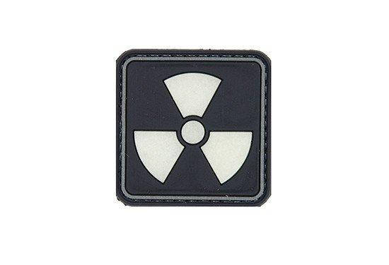 Naszywka 3D - H3 Radioactive - świecąca w ciemności [GFC Tactical] (для страйкболу), фото 1