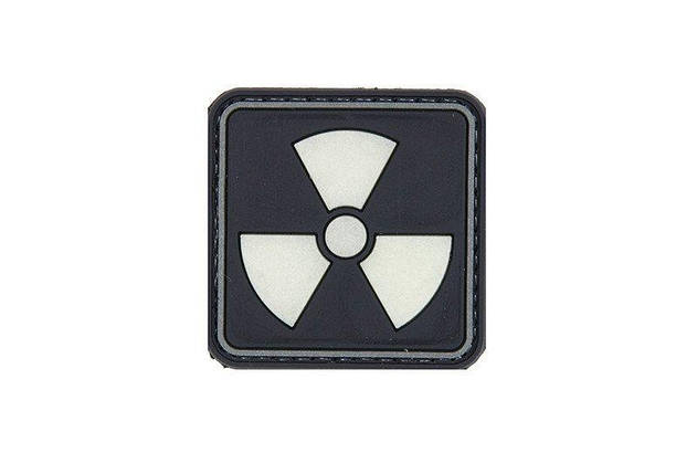 Naszywka 3D - H3 Radioactive - świecąca w ciemności [GFC Tactical] (для страйкболу), фото 2