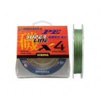 Шнур Kosadaka PE Super Line X4 150M 10,10 KG Dark Green 0,18 mm