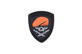 Нашивка 3D - Skull Knife [GFC Tactical] (для страйкболу)