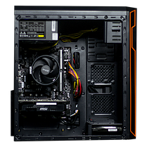 Frontier Han Solo F75A BK/OG / AMD Ryzen 3 1200 (4 ядра по 3.1 - 3.4 GHz) / 8 GB DDR4 / 1000 GB HDD / nVidia, фото 4