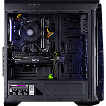 Gamemax StarLight B-White Tower / Intel Core i3-9100F (4 ядра по 3.6 - 4.2 GHz) / 8 GB DDR4 / 120 GB SSD+500, фото 6
