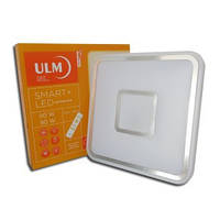 Світлодіодний світильник ULM Smart Light, Квадрат 90W-2900-6000K матовий (ULMS-S02-M-400-90-Z/L9)