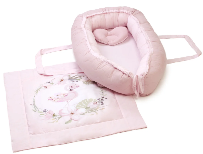 Кокон-гніздечко Baby Veres Flamingo pink 52х80 см
