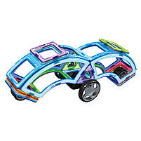 Магнітний конструктор Транспорт Magnistar LT3003 Limo toy 87 деталей, фото 9