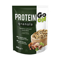 Заменитель питания GoOn Protein Granola, 300 грамм Шоколад-орех