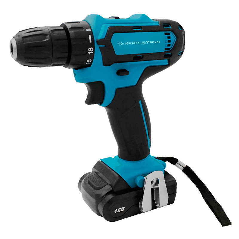 Акумуляторний шурупокрут Kraissmann 2020 ABS 18/2 Li, фото 1