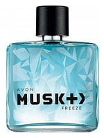 Мужская туалетная вода "Musk Freeze" 75мл мужская AVON Маск Фреез духи Эйвон