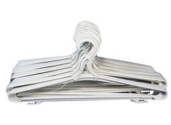 Плічка вішалки для верхнього одягу білі