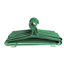 Плічка вішалки для верхнього одягу зелені