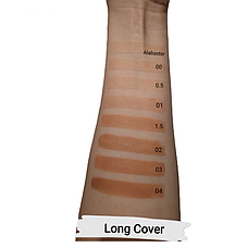 Тональний крем Long Cover Fluid (04, засмаглий) PAESE, 30 мл, фото 2