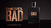 Чоловічий тютюновий аромат Diesel Bad Intense 75ml парфумована вода, оригінальні французькі парфуми, фото 3