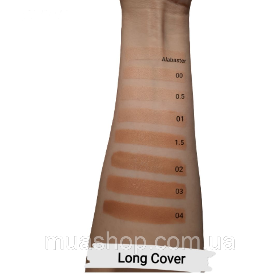 Тональный крем Long Cover Fluid (00, фарфоровый) PAESE, 30 мл - фото 3 - id-p669222184