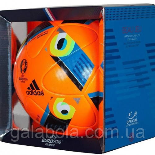 М'яч футбольний Adidas Beau Jeu EURO16 OMB AC5451 (розмір 5)