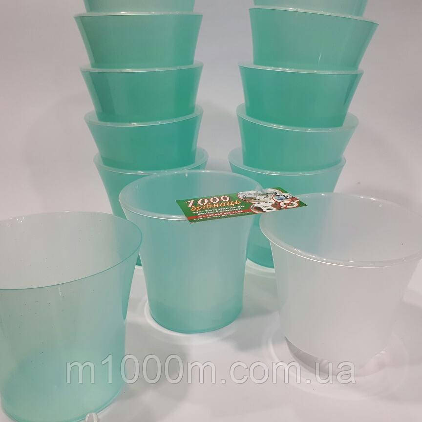 Двойной Прозрачный Горшок для Орхидей "Кашпо Орхидея №0" 12 См, 0,6л (2 ...