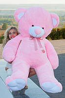 Ведмедик рожевий плюшевий Томас 185 см