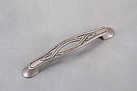 Ручка мебельная Giusti РГ 39 WMN536.128.0015, старое серебро, ручка скоба