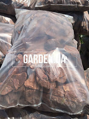 Кора соснова GARDEN, 50л, Фр.4 (5-8см) галька Безкоштовна доставка Укрпоштою, фото 3