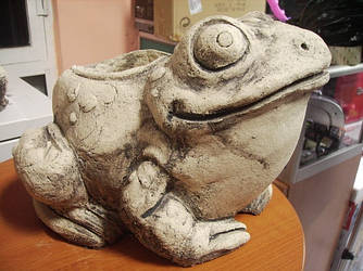 Кашпо із шамоту Звірі (2 різновиди)