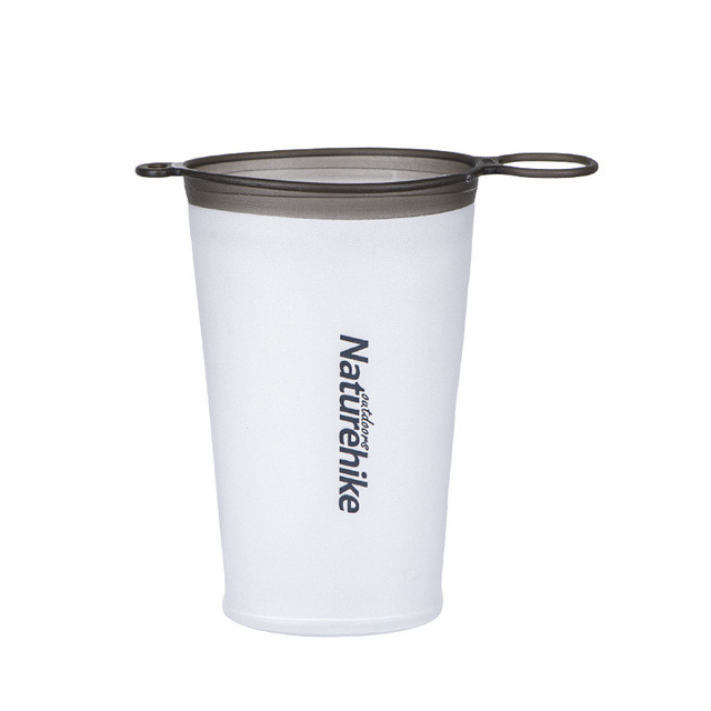 Стака силіконовий складаний Naturehike 200 ml. сірий., фото 1