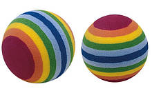 М'ячик іграшка для котів з гуми PA 5404 FERPLAST D-3,5 cm (2) 1шт