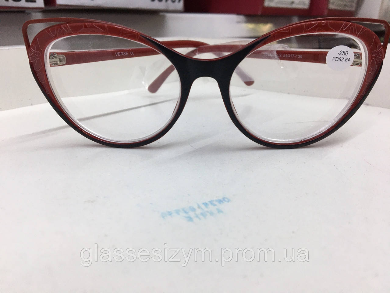 Очки для зрения женские красные Verse (ID#1244781492), цена: 347 ...