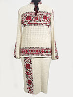 Костюм жіночий в'язаний Троянда з бутоном (в1)