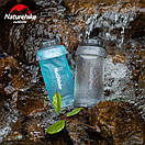 Пляшка складна для води спортивна силіконова Naturehike 750 ml Blue, фото 2