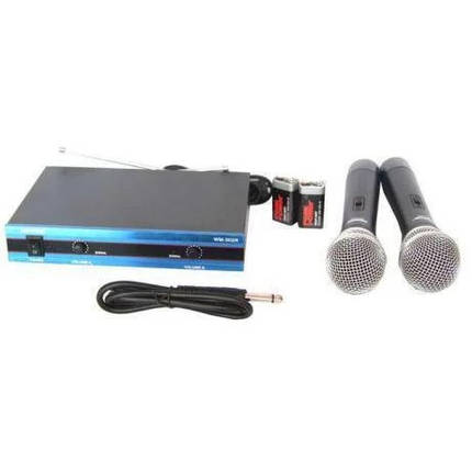 Радіосистема та 2 мікрофони Shure WM502R, фото 1