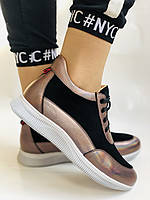Erisses Жіночі кеди-взуття на платформі. Натуральна шкіра Розмір 37 38 39 40, фото 2