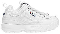 Білі жіночі кросівки FILA DISRUPTOR ll PREMIUM ,EU41/US9.5/27cm, 5FM00002-125