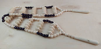 Масажер дерев'яний для спини роликовий — натуральний релакс та покращення кровообігу