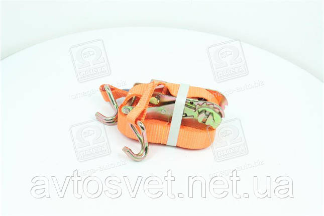 Стяжка вантажу, 1.5 t. 27mm.x5m.(0.5+4.5) метал. ручка DK-3941, фото 1