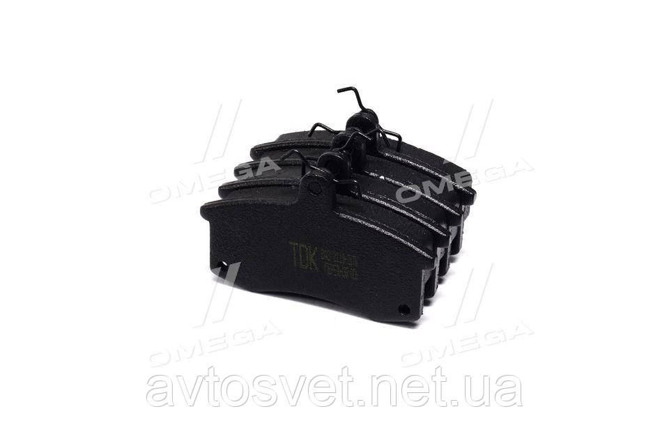 Колодка гальмівний. ВАЗ 2108 перед. (компл. 4шт.) TDK (пр-во FriCo) TDK 527