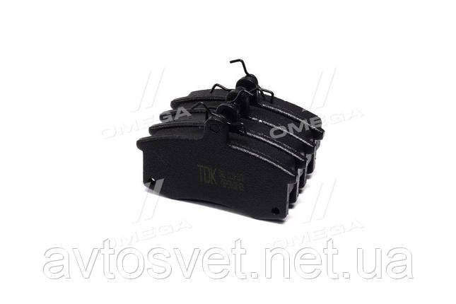 Колодка гальмівний. ВАЗ 2108 перед. (компл. 4шт.) TDK (пр-во FriCo) TDK 527, фото 1