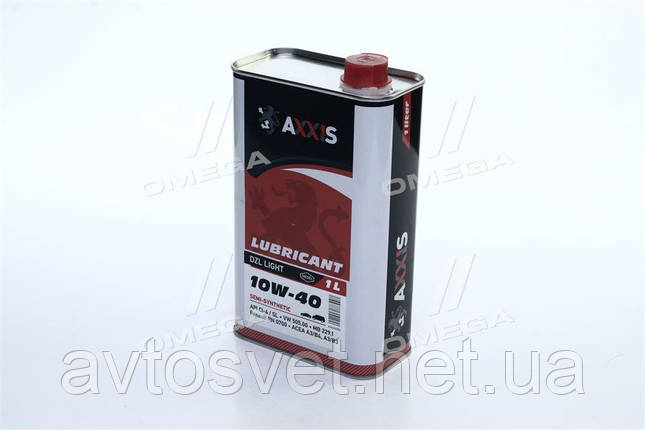 Масло моторн. AXXIS 10W-40 DZL Light (Каністра 1л) 48021043883, фото 1