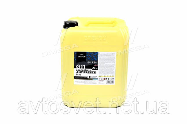 Антифриз BLUE CONCENTRATE G11 (-80C) 20kg antf-034, фото 1