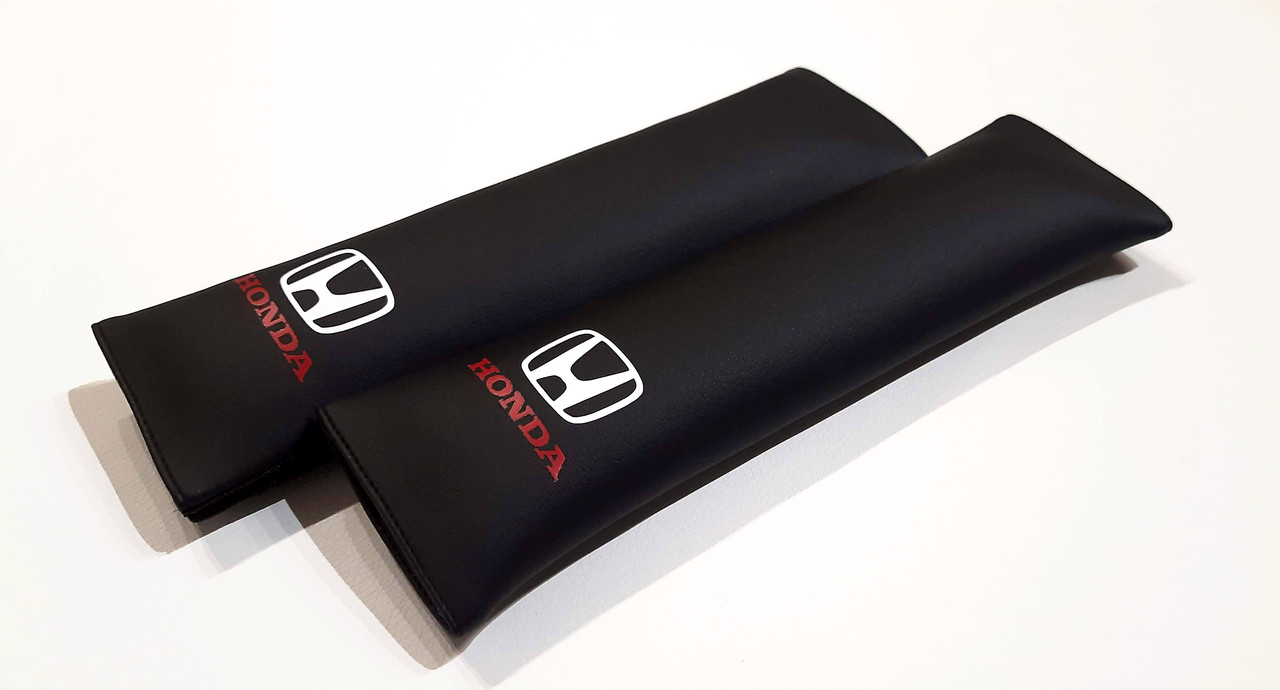 Подушки накладки на ремені безпеки Honda чорні