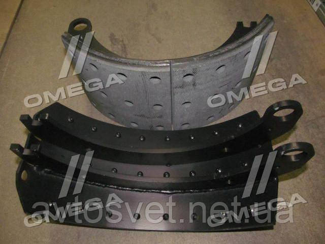 Колодка гальмівний. у зборі КАМАЗ ЄВРО (вир-во Трібо) 6520-3501090